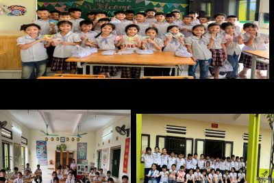 TRƯỜNG TIỂU HỌC KHÁNH TIÊN CHÀO ĐÓN CÁC EM KHỐI 2,3,4,5 VỀ TỰU TRƯỜNG